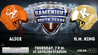 Game Night South Texas Alice vs. H.M. King on Thursday