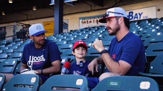 KRIS 6 Hooks Kid Reporter, Jensen Perez, interviews Cesar Gomez and Aaron Brown