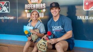 KRIS 6 Hooks Kid Reporter McKenzie Escamilla goes one-on-one with Drew Gilbert
