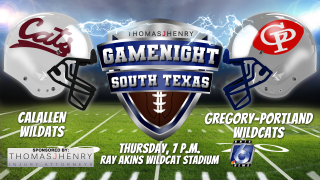 Game Night South Texas: Calallen vs. Gregory-Portland live on KRIS 6 Thursday