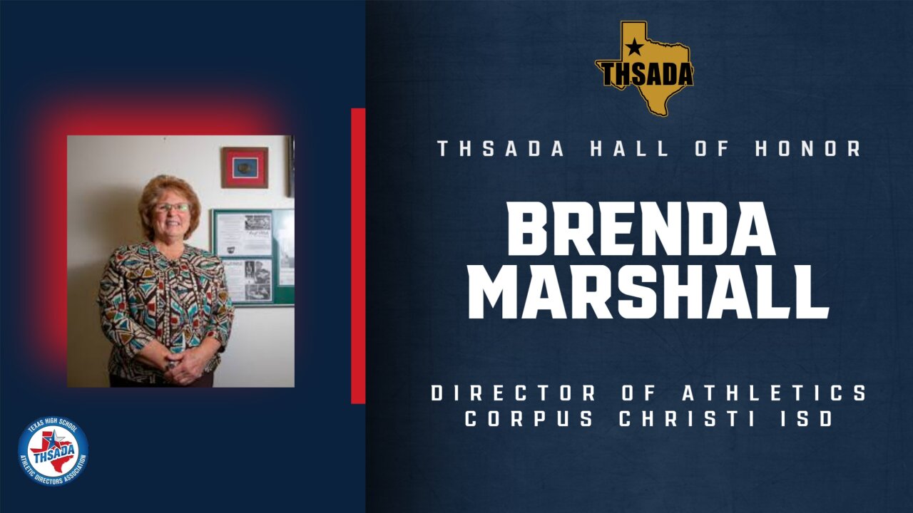 Brenda Marshall to be inducted into Texas HS Athletic Directors Association Hall of Honor