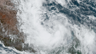 Alberto satellite image in geocolor