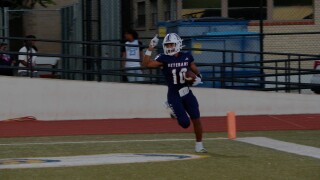 Johnson's five touchdowns leads Veterans Memorial over Carroll on Game Night South Texas