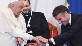 France Pope Corsica