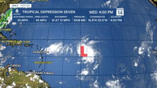 Tropical Depression Seven