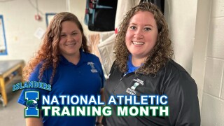 National Athletic Training month, Islanders